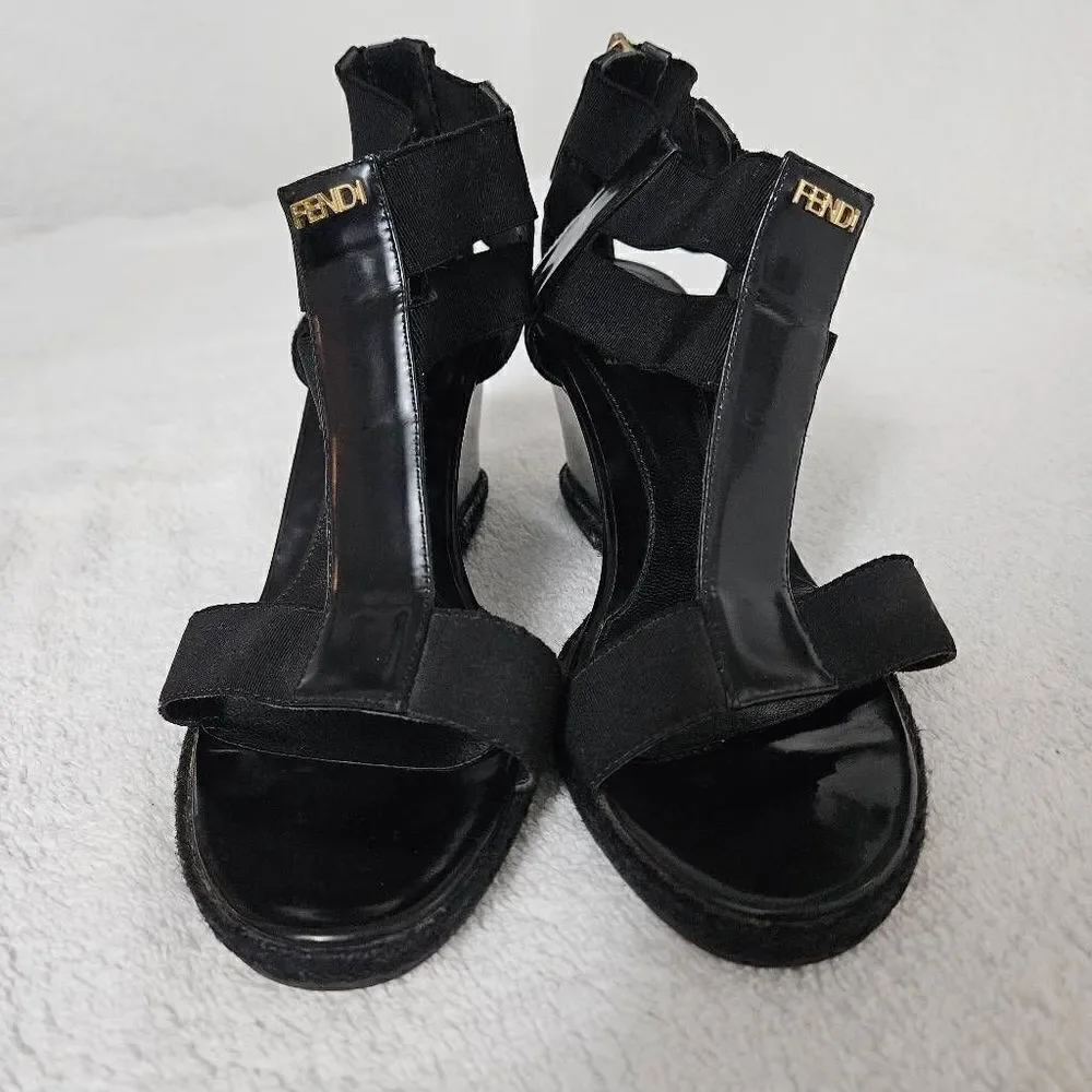 Fendi Black heels for women